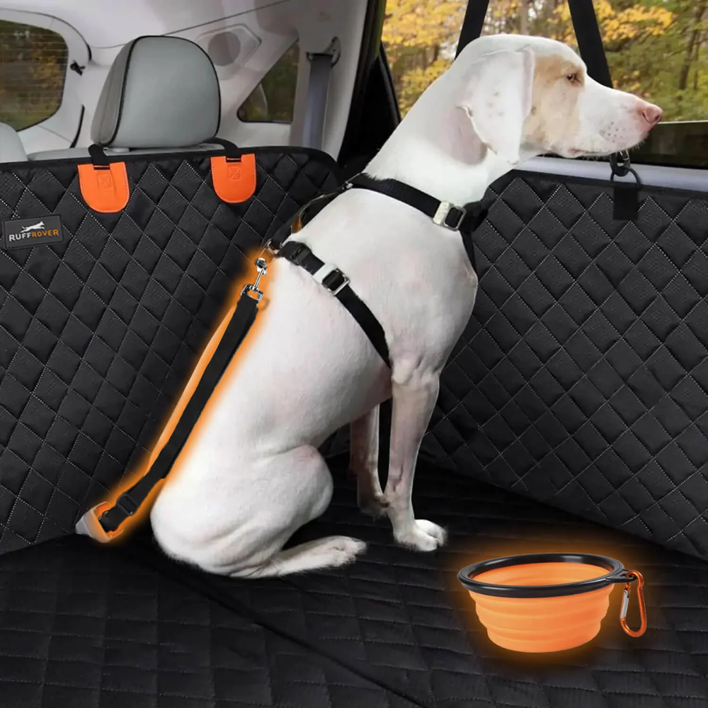 RuffRover 2.0™ - Hard Bottom Dog Car Seat Protector